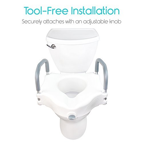 Vive best elevated toilet seat reviews