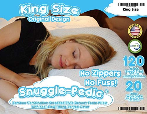 Snuggle pedic pillow review