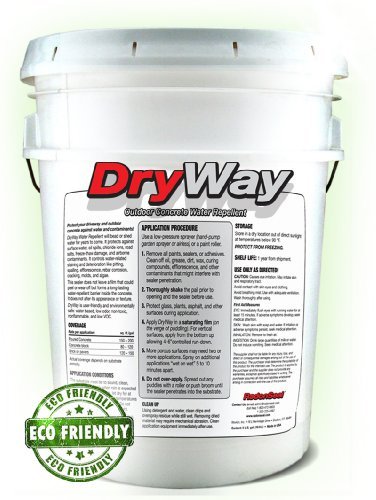 Dryway concrete driveway sealer