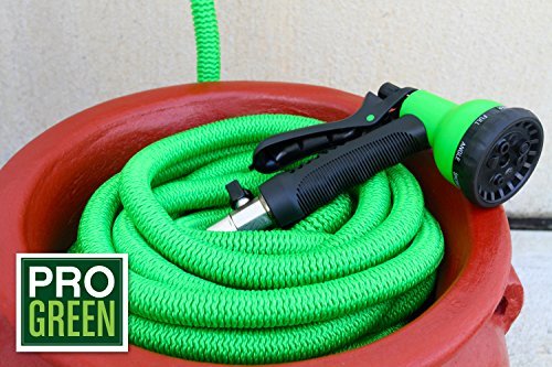100’ Expandable Garden Hose by Pro Green