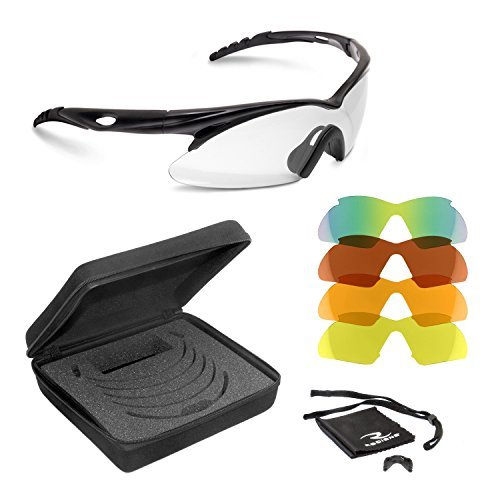 Impact resistant safety glasses