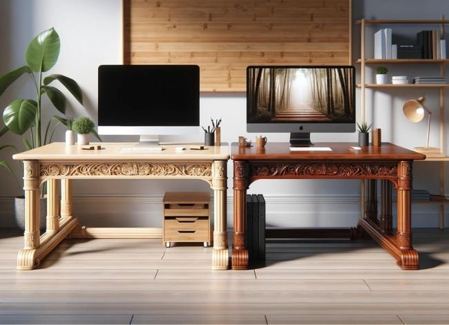 bamboo-vs-hardwood-desk