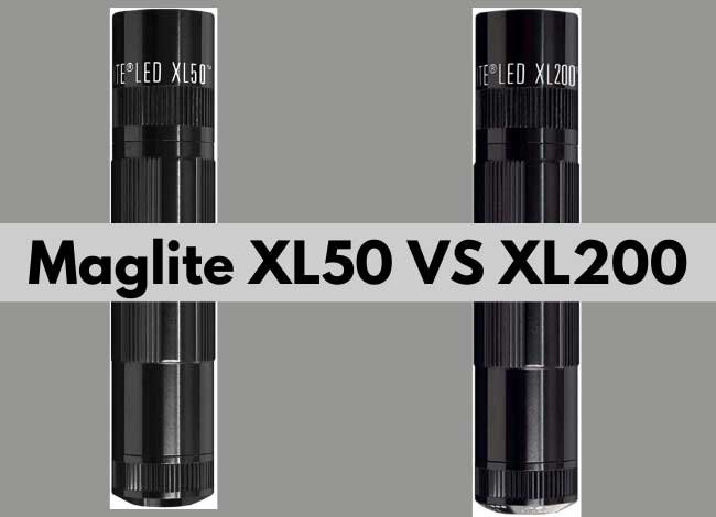 Maglite XL50 VS XL200